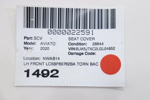 2020 LINCOLN AVIATOR Seat Cover, US $199.53, image 4