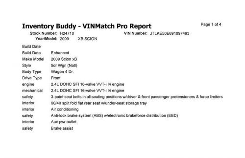 Speedometer Cluster MPH Fits 08-10 SCION XB 1141344, US $60.00, image 9