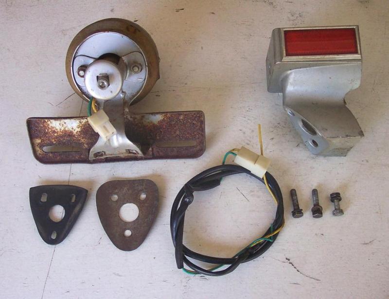 Aermacchi harley davidson sx125 sx 125 tx125 tx 125 sprint tail lamp assembly 