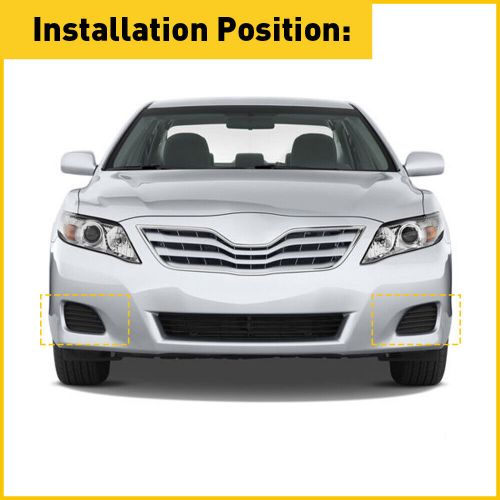2x Fog Light Cover & Left Driver Right Passenger Side for 2010-2011 Toyota Camry, US $14.99, image 2