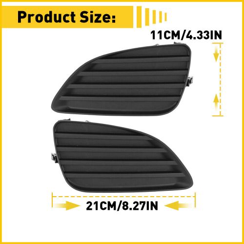 2x Fog Light Cover & Left Driver Right Passenger Side for 2010-2011 Toyota Camry, US $14.99, image 7