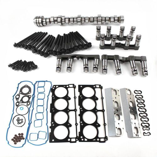 Camshaft 53022372aa &amp; mds valve lifters cylinder gasket fits chrysler v8 5.7l