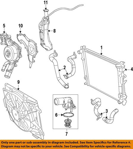 Chrysler oem-engine water pump gasket 5184894aa