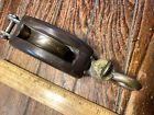 Vintage southcoast? bronze single becket block 1/2" line