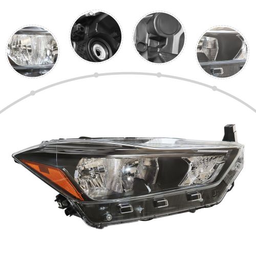 Right passenger side halogen headlight headlamp for nissan kicks 2018 2019 2020