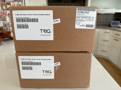 PAIR of Trig TY96A Comm Radio NEW IN BOX 25KHz 10 Watt, US $3,500.00, image 2
