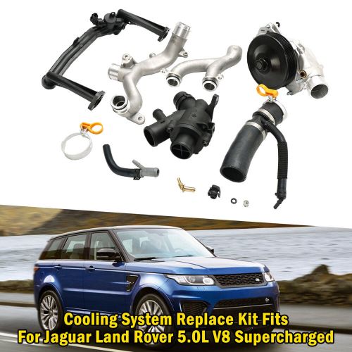 Cooling System Replace Kit Fits For Jaguar Land Rover 5.0L V8 Supercharged T7, US $249.84, image 23