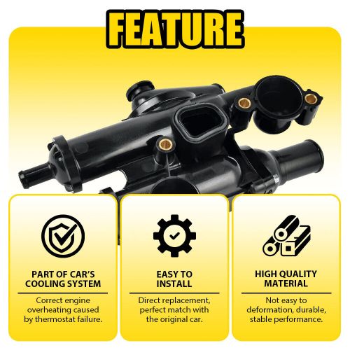 Engine Coolant Thermostat Housing Assembly for 2007-2017 Jeep Compass Patriot EA, US $45.99, image 6