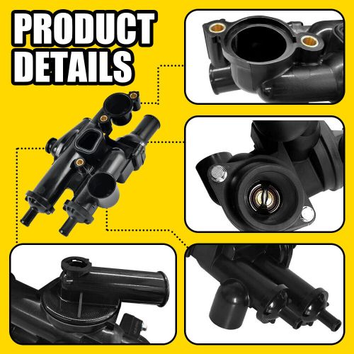 Engine Coolant Thermostat Housing Assembly for 2007-2017 Jeep Compass Patriot EA, US $45.99, image 10