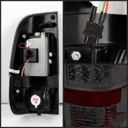 Smoked 08-16 f250 f350 f450 f550 super duty led perform taillights lamp