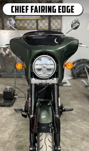 "CHIFE FAIRING, ASTRAL GREEN" FIT FOR ROYAL ENFIELD SUPER METEOR 650, C $399.99, image 4