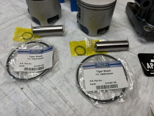 Tigershark 770 Cylinder Piston Gasket Monte Carlo Daytona Rebuild Kit #330, US $683.00, image 9