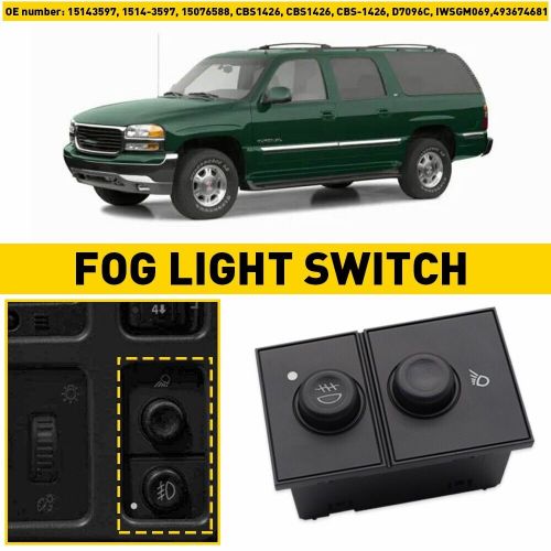 Fog Light Lamp Button Switch For GMC Silverado/Sierra 1500 2500 3500 new, US $14.99, image 6