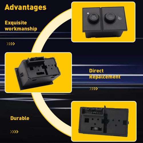 Fog Light Lamp Button Switch For GMC Silverado/Sierra 1500 2500 3500 new, US $14.99, image 12