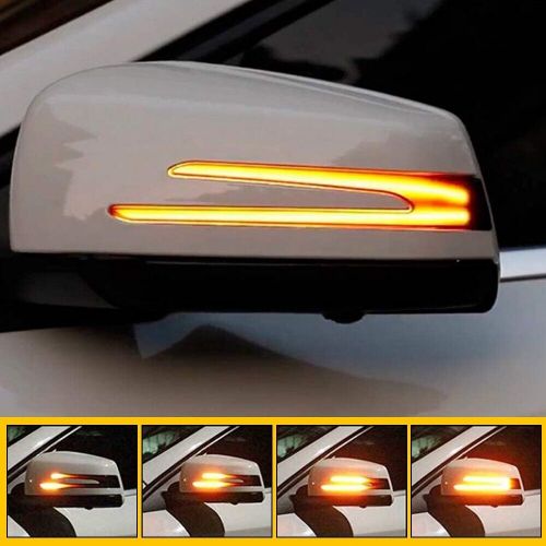 Fit Benz Mirror Light Side Rearview Smoked Lens Turn Signal Light Lamps Smoked B, US $22.99, image 4