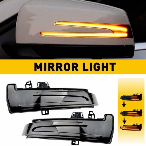 Fit Benz Mirror Light Side Rearview Smoked Lens Turn Signal Light Lamps Smoked B, US $22.99, image 11
