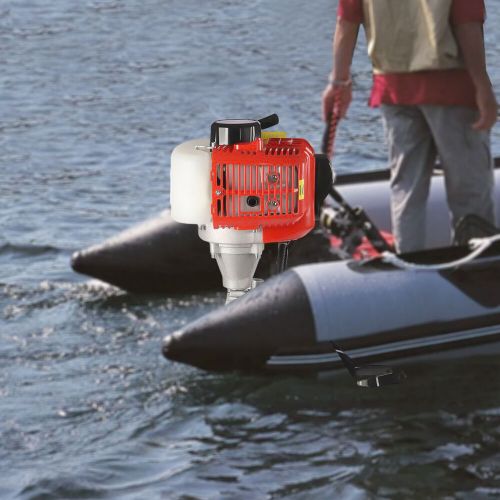 2-Stroke Outboard Motor Fishing Inflatable Boat Engine Air Cooling Technology, US $140.02, image 16