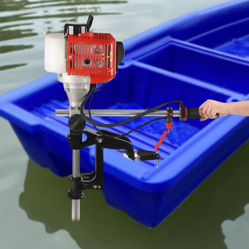 2-Stroke Outboard Motor Fishing Inflatable Boat Engine Air Cooling Technology, US $140.02, image 17