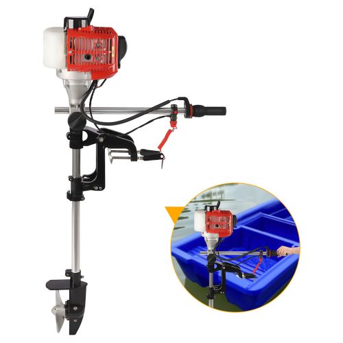2-Stroke Outboard Motor Fishing Inflatable Boat Engine Air Cooling Technology, US $140.02, image 20