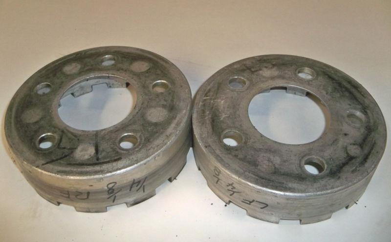Alcon fr brake hats 12 bolt x 6 3/4' bolt center 1 5/8 & 1 7/8" offset nascar 