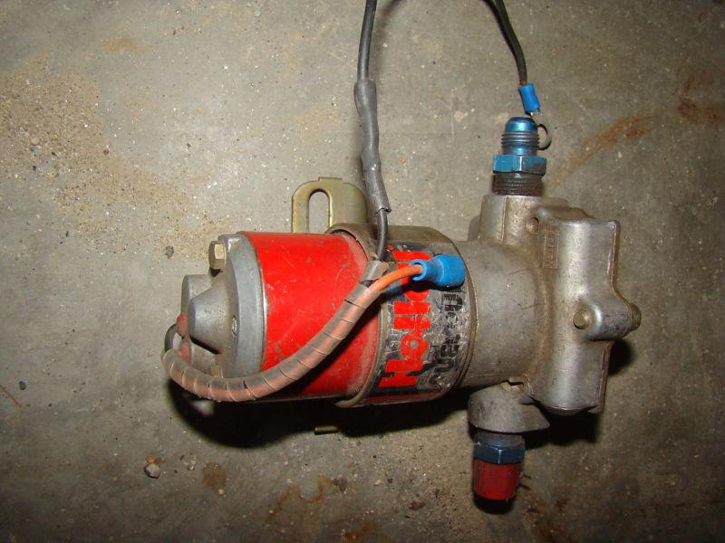 Holley electric fuel pump