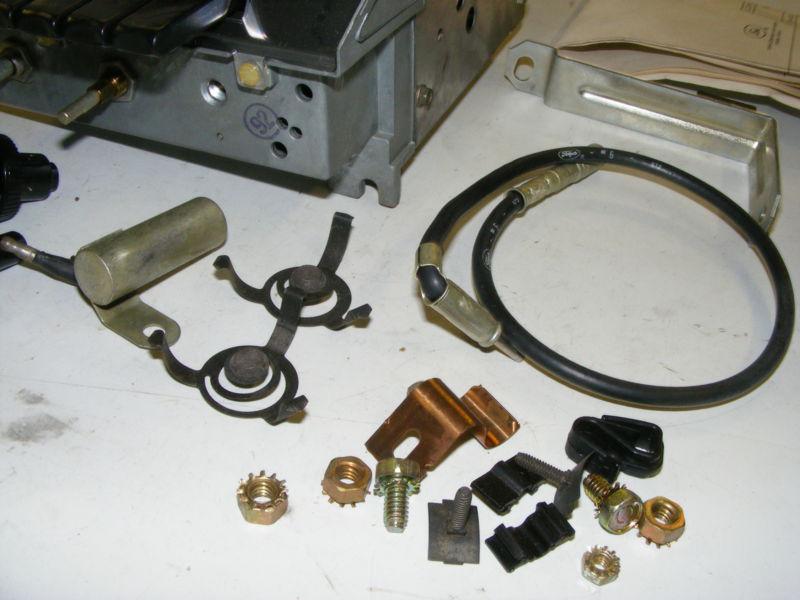 1970 FORD PASSENGER AM RADIO KIT NOS NEW D0AZ-18805-BA KNOBS/ANTI-STATIC/INSTR, US $79.99, image 7