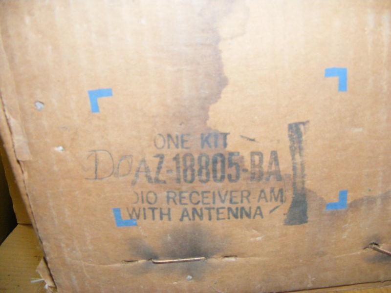 1970 FORD PASSENGER AM RADIO KIT NOS NEW D0AZ-18805-BA KNOBS/ANTI-STATIC/INSTR, US $79.99, image 8