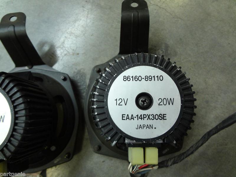 1 Gen Toyota 4Runner - Amplified Rear Speakers OEM Original Parts 85-89, US $68.95, image 4