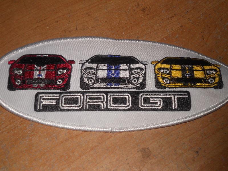 FORD GT GT40 FORD GT DEALERSHIP PROMOTIONAL JACKET SHIRT HAT PATCH NEW 11 INCH, US $12.99, image 2