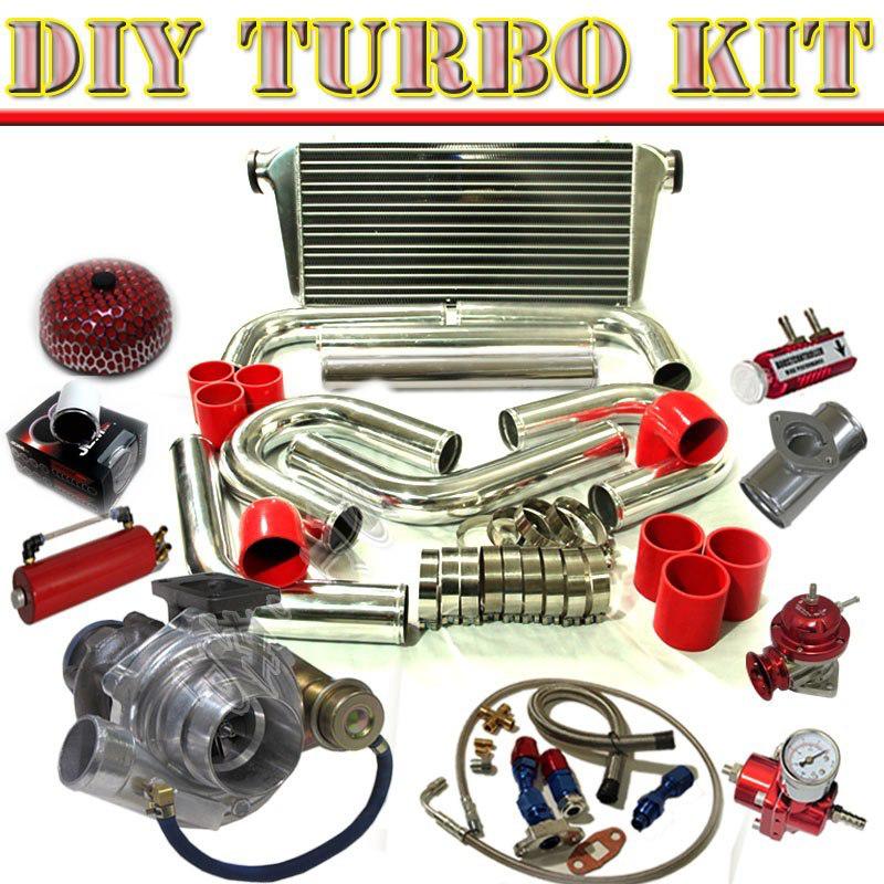 Purchase JDM T3/T4 TURBO VBAND+31" INTERCOOLER+2.5" UPIPE PIPING KIT