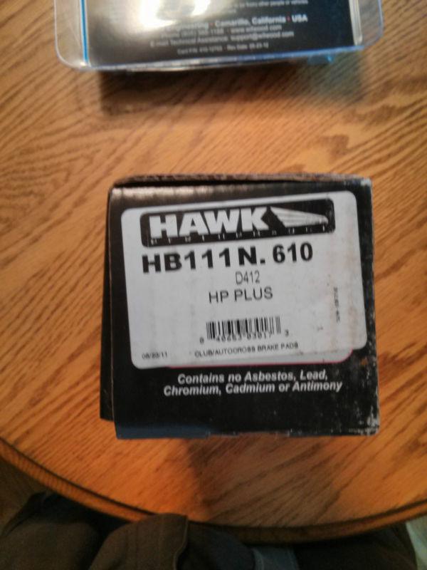 Hawk performance hb111n.610 disc brake pad