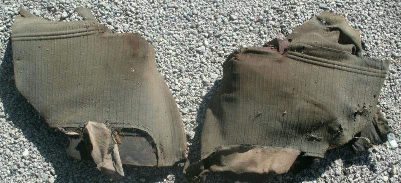 1941 40 cadillac series 62 4 dr interior rear arm rest base frame pair lh rh oem