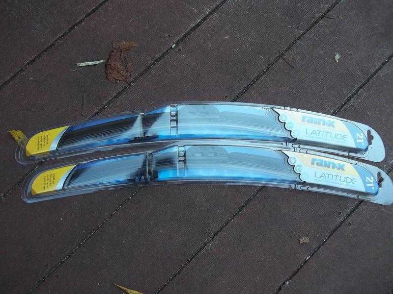 Purchase New 21 Inch Rain X Latitude Windshield Wiper Blades Set Of 2