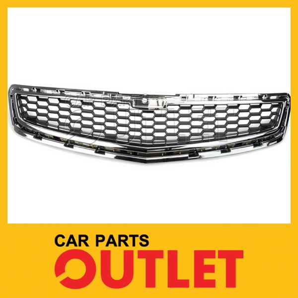 2013-2014 chevy malibu front lower grille gm1200647 honey comb w/chrome molding
