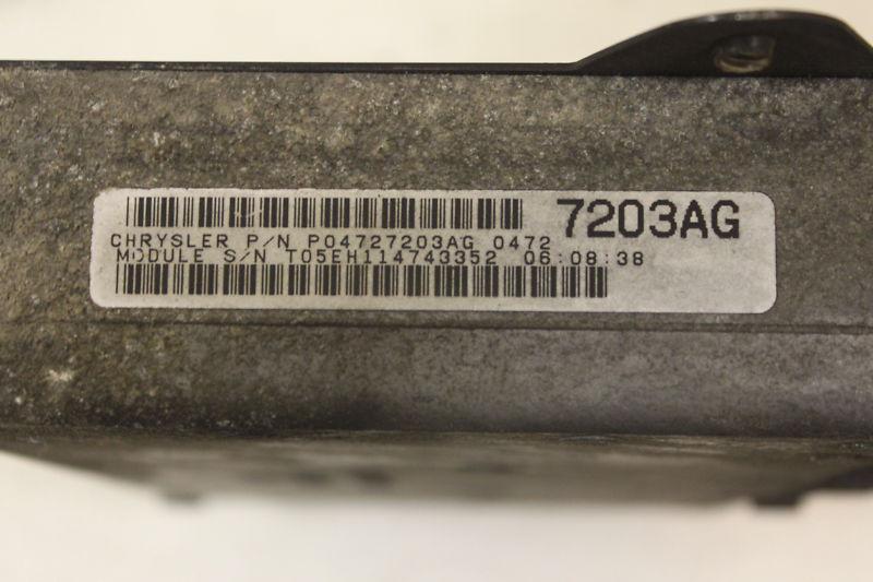 1997 plymouth voyager engine computer module unit ecu