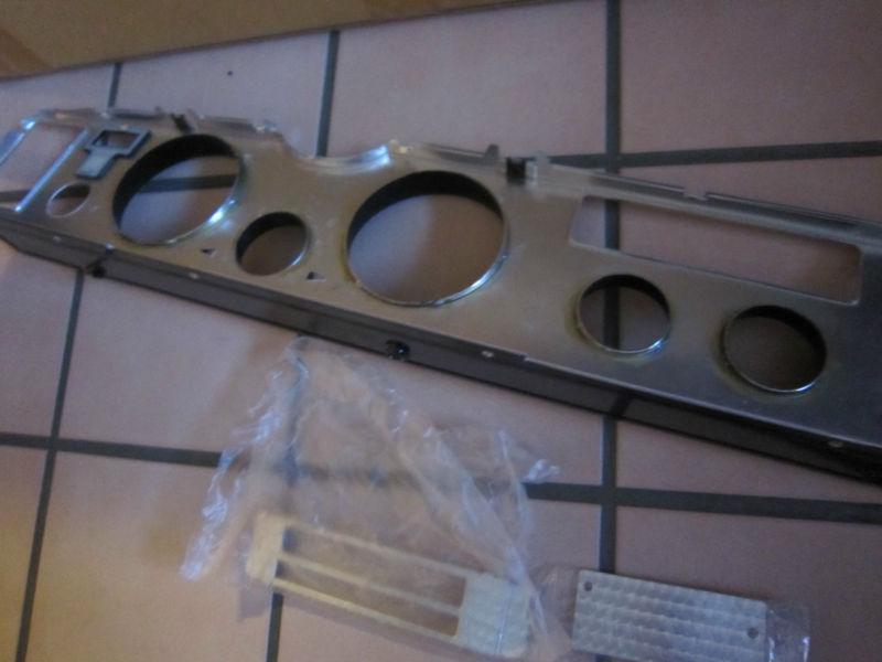 swriled turned metal alum dash insert 70-81 trans am non a/c new reproduction, US $200.00, image 4