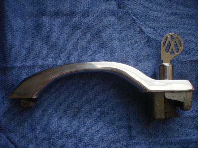 1966 Only USA style VW Bug door handle with key, US $175.00, image 3