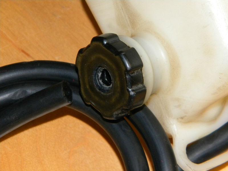 Purchase TRX250R COOLANT RESERVOIR AND HOSE TRX 250R FOURTRAX HONDA OEM