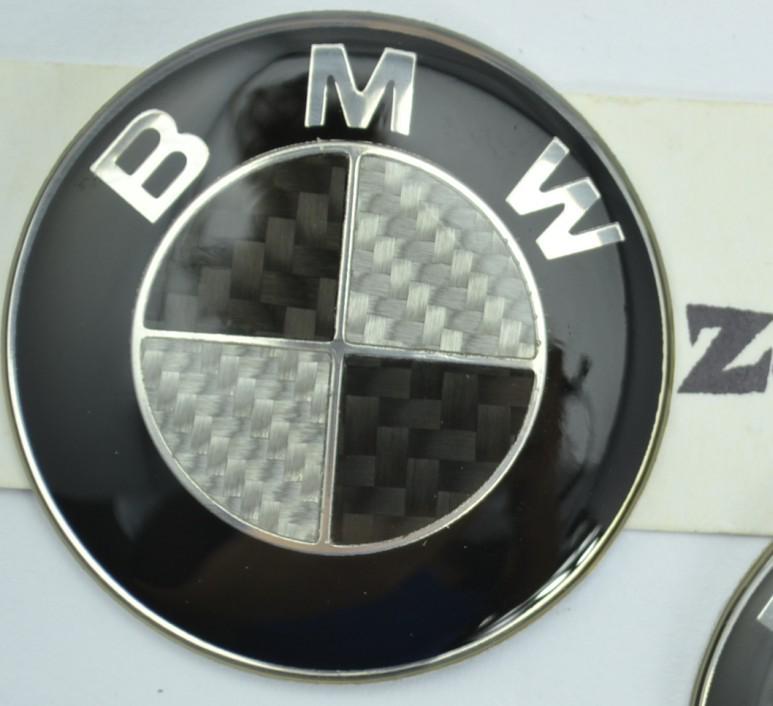 45mm real carbon fibre for bmw steering wheel badge x1 x3 x7 sticker emblem 26sw