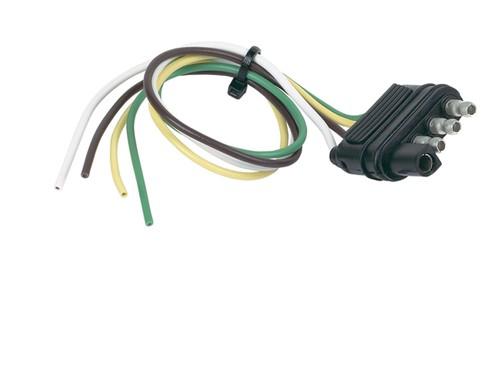 Hopkins 48115 4-wire flat connector; vehicle to trailer wiring connector