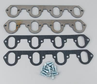 Hedman hedders header flanges w/out stubs steel 0.375" thick 1.750" port gaskets