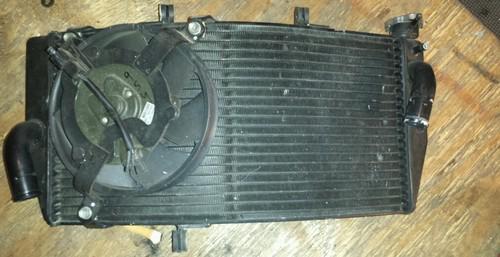 02 03 honda cbr 954 rr  radiator with fan and cap cbr954rr complete