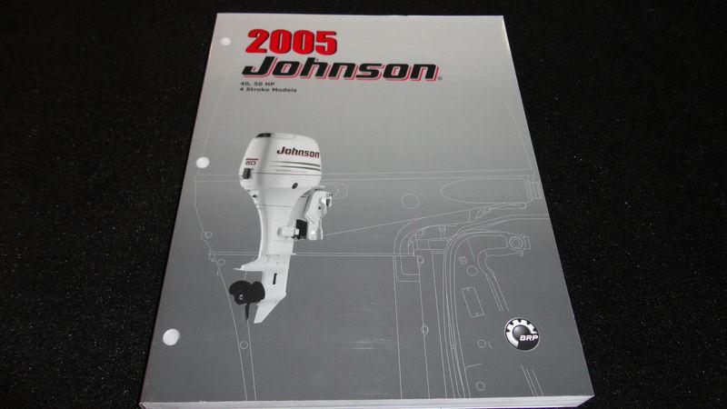 2005 johnson service manual 40,50  4-stroke #5005994 outboard boat motor repair