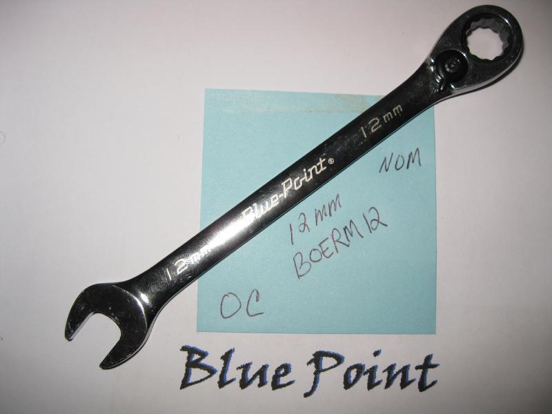 Purchase Blue Point BOERM 12 mm Metric Ratcheting Box Wrench Nice in
