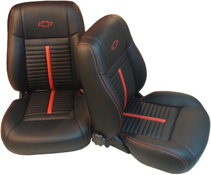 Purchase Tri Five Chevy Interior Kit 55 57 Belair Buckets Rear Bench Upholstery Set In Cambridge Minnesota Us For 1 800 00 - 1957 Chevy Belair Seat Covers