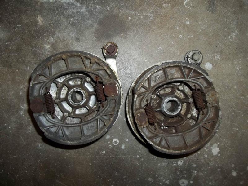 Purchase Vintage Mini Bike Rupp Front Rear Brake assemblies 2 in