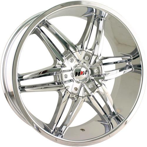 24x9.5 chrome mpw mp208 wheels 5x115 5x5 +18 jeep wrangler wrangler rubicon