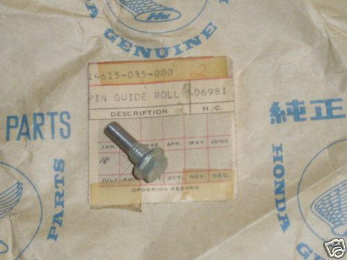 Honda z50a z50r z50rd zb50 z 50 mini trail bike cam chain roller guide pin nos
