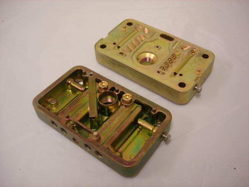 Adjustable carburetor metering blocks 4150 4160 carbs