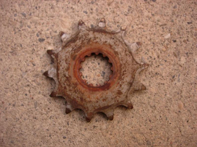 Yamaha yz450f sprocket 14 tooth yz 450f 2004